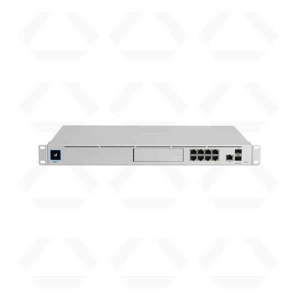 Roteador UniFi Ubiquiti 8P RJ45 + 2P 10GbE SFP+ - UDM-Pro